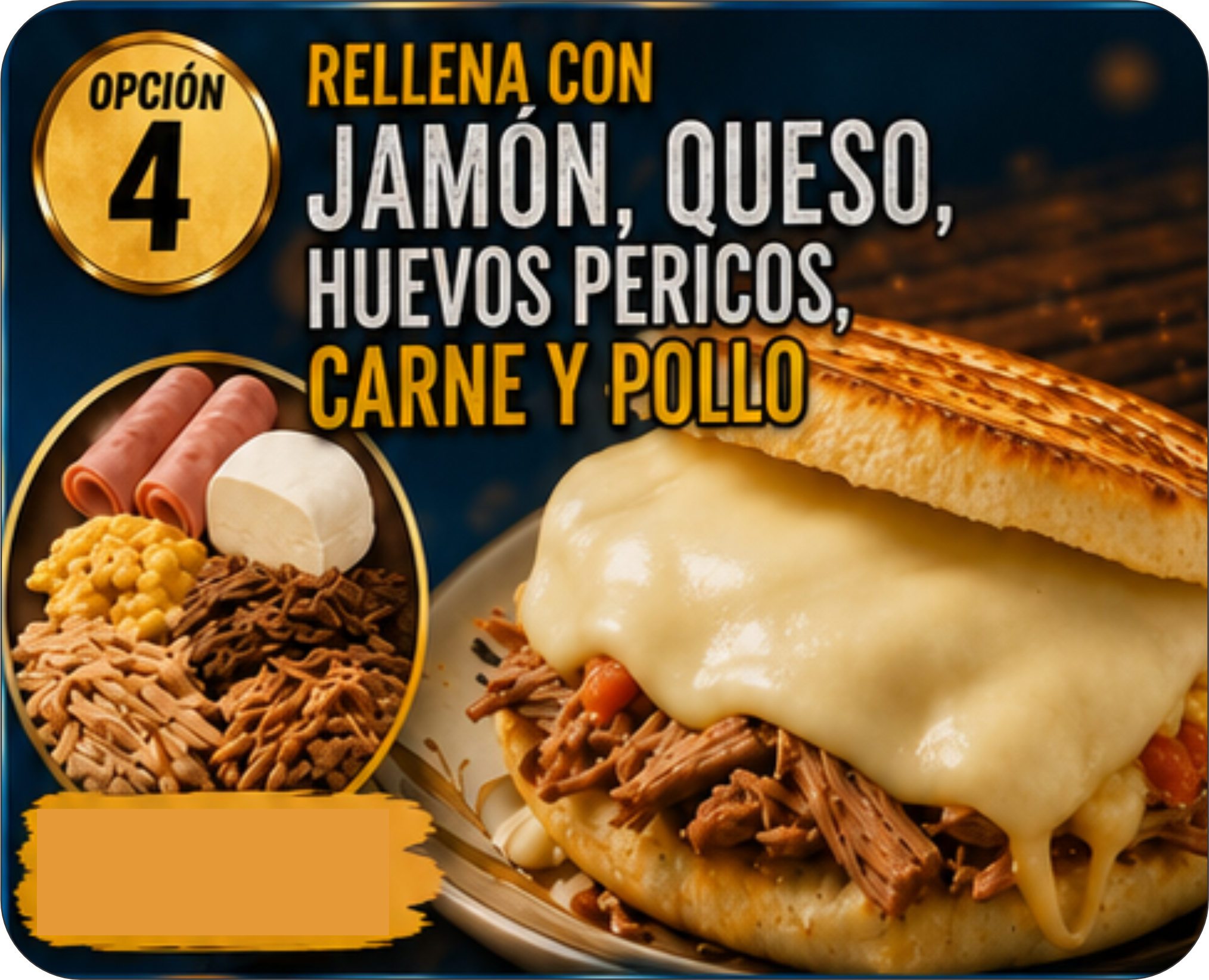 Arepa Mixta