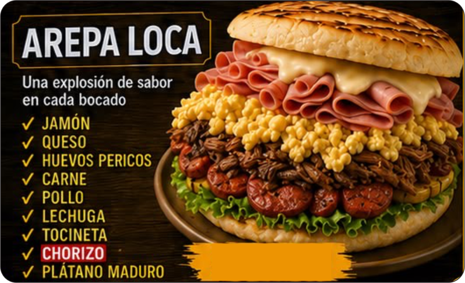 Arepa Loca